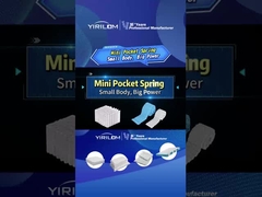 Cojines de resorte de bolsillo mini personalizados para fabricantes de muebles