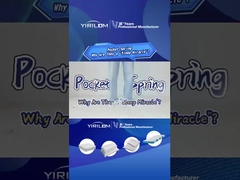 Fábrica de resorte de bolsillo provee zona de personalización de resorte de bolsillo