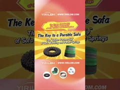 Resorte interior serpentina en zigzag de longitud personalizada para muebles de sofá