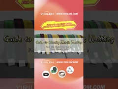 1.4mm de polipropileno de caucho de sofá correa 50 yardas color personalizado