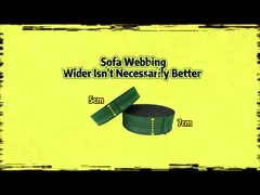 Buena calidad Premium 50mm Elastizado Sillón Cintas de costura Cintas de sofá