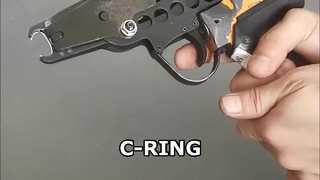 Herramienta de ayuno para muebles con anillo en C