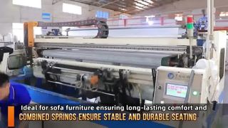 Unidad de muelles ensacados/resorte de cojín de sofá/resorte interior para asiento de sofá, venta al por mayor de fábrica OEM