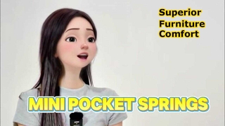 Cojines de muelles ensacados para muebles